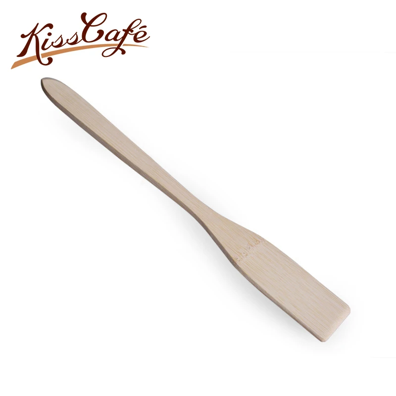 

2 pc Wooden Spoon Coffee Tea Stirring Scoops Natural Wood Spoons Cooking Tableware Coffee Beverage Stirrers Stir