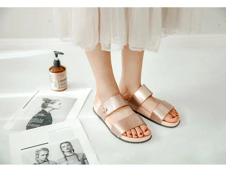 women platform slippers vacation
