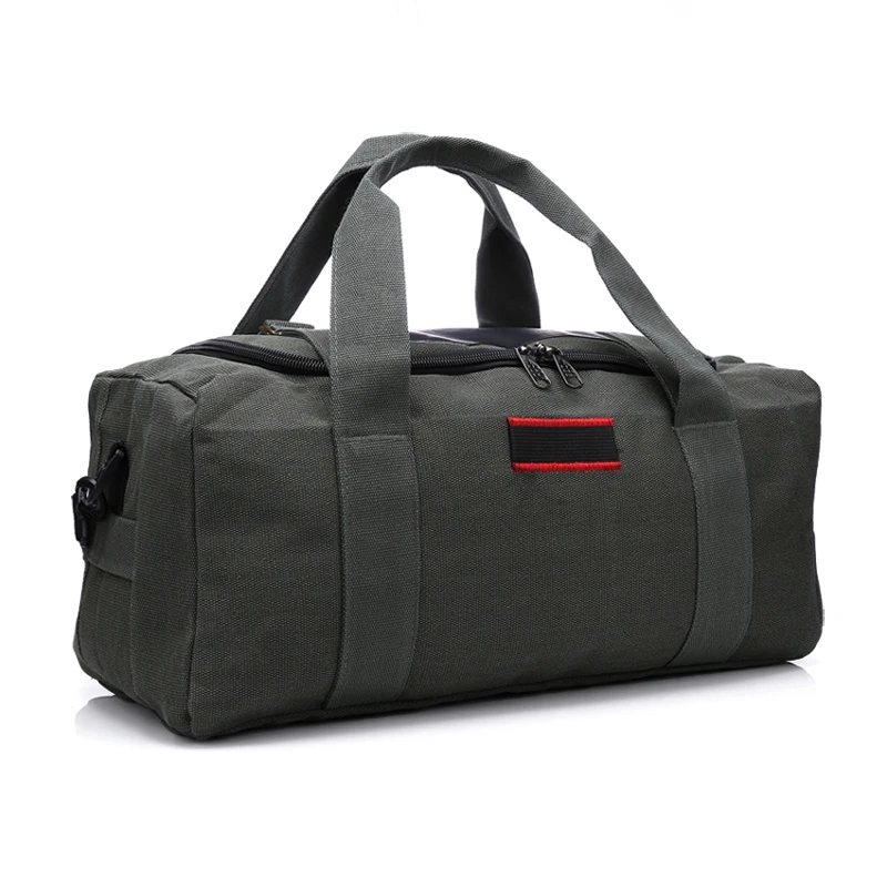 Women and Men Canvas Handbag Sports Travel Duffle Bag Sport Bag Tote