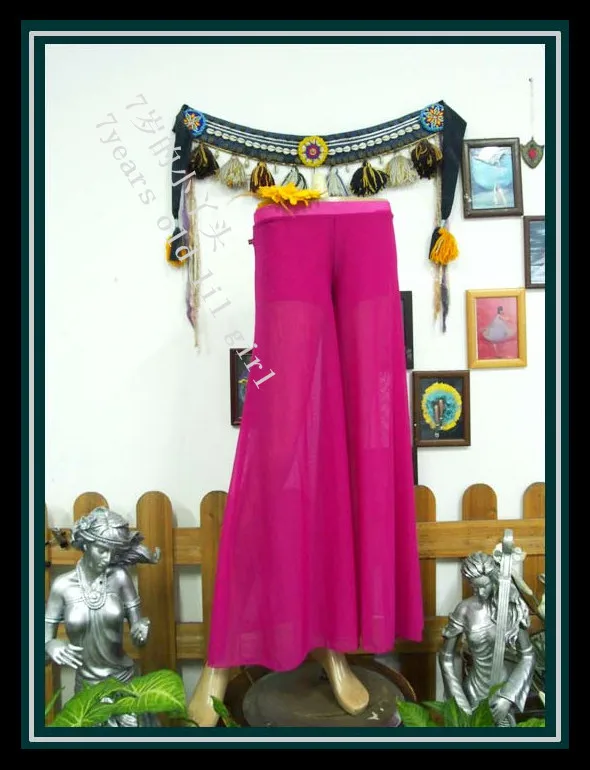 

Belly dance pants Transparent thin belly dance skirt Pants CM25