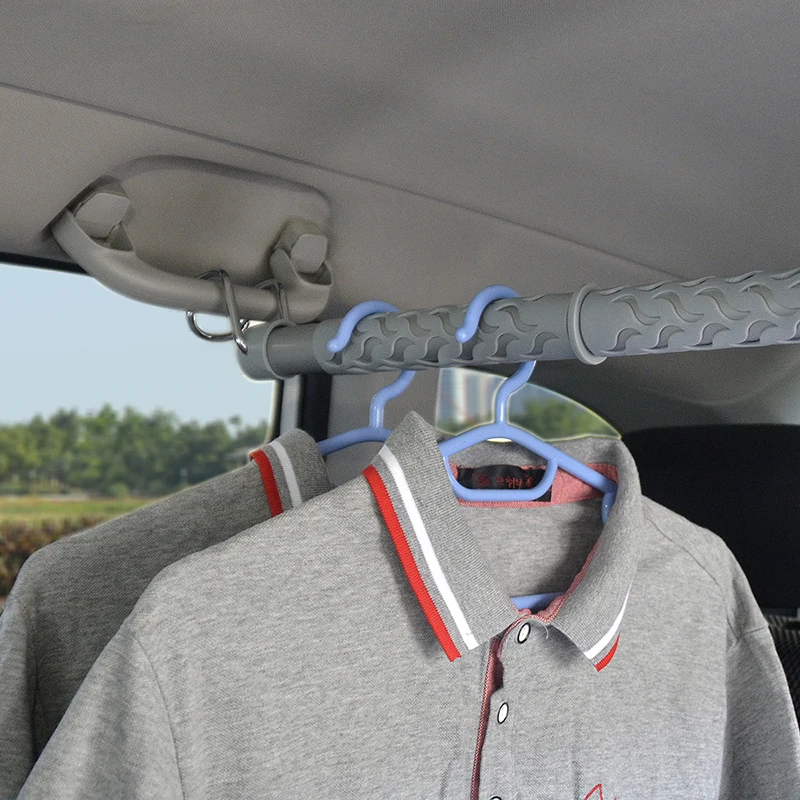 Vehicle telescopic airing pole Automobile clothes rack Clothes hanger for vehicle Vehicle clothes rack Coat hanger Vehicle telescopic airing pole Automobile clothes rack Clothes hanger for vehicle Vehicle clothes rack Coat hanger