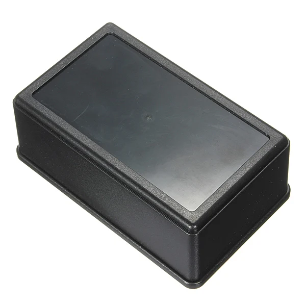 Водонепроницаемый ABS пластиковый электронный корпус, ящик для проекта, черный 103x64x40 мм, электрический разъем