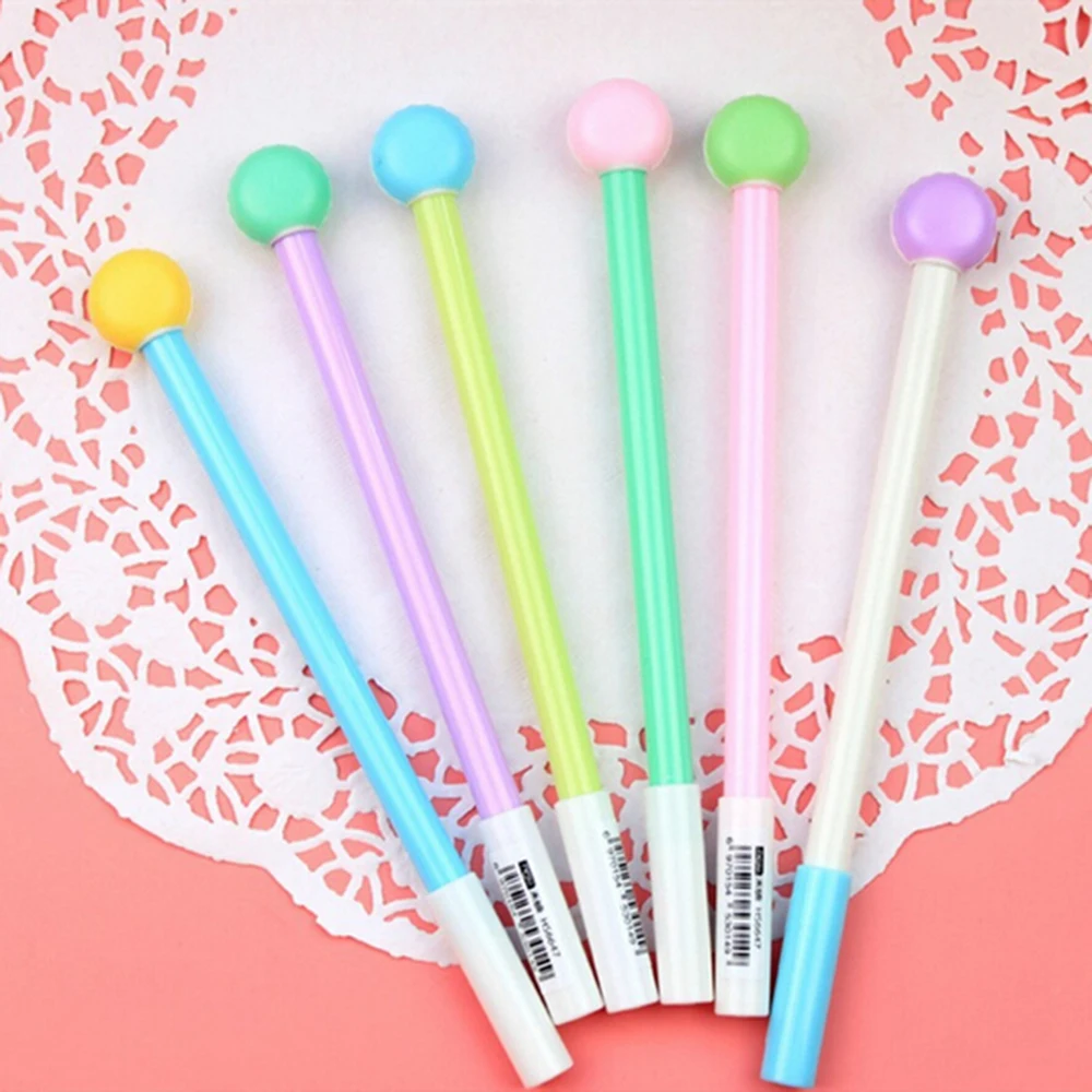 Japanese Korean Creative Macarons Colored Gel Pen Kawaii Stationery