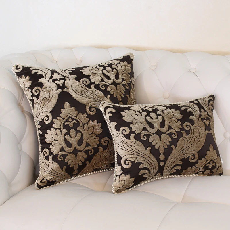 Throw Pillow Covers Euro Luxury Chair Cushion Mat Throw Pillow Covers Euro Luxury Chair Cushion Mat Modern Style Elegant Sofa 45x45cm Free Shipping In Cover From Home