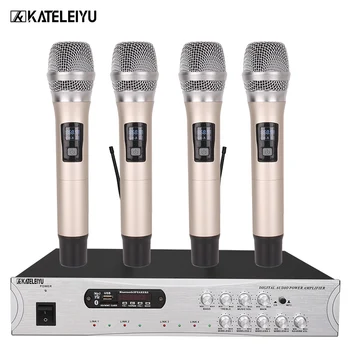 

Amplifier Microphone all-in-one machine 900D 2-channel wireless Bluetooth Built-in FM radio USB SD card MP3 playback High bass a