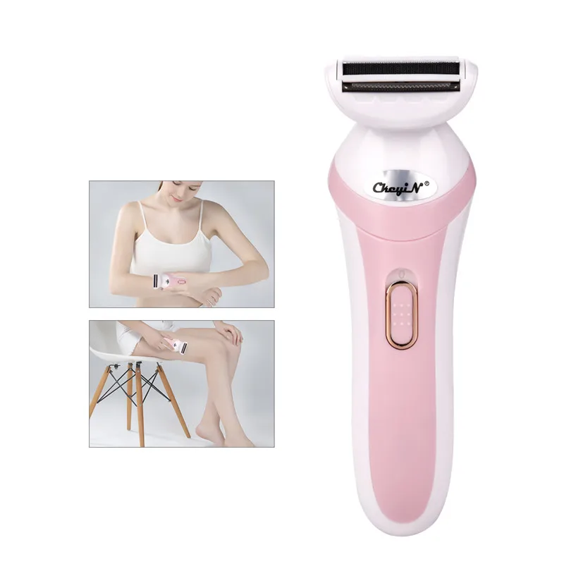 Электрический женский эпилятор на батарейках, эпилятор для ног и рук, женский эпилятор, бикини, для удаления волос с 3 многофункциональными лезвиями 31