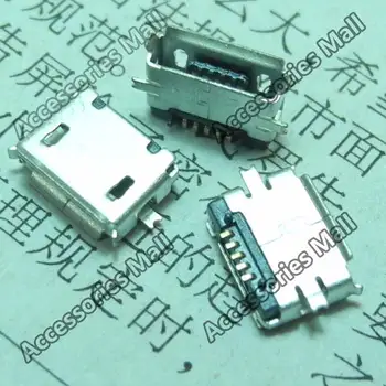 

5-200 PCS V8 SMT 5-PIN micro USB jack socket connector TYPE-AB DC Power Jack Port Plug Socket U045m