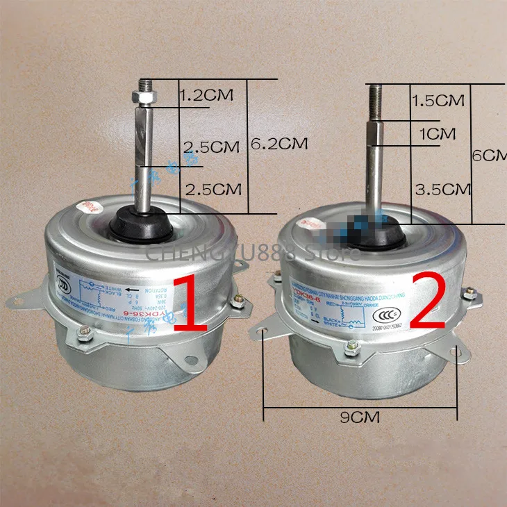 YDK36 6 Air conditioner motor outdoor fan motor Suitable for Midea air