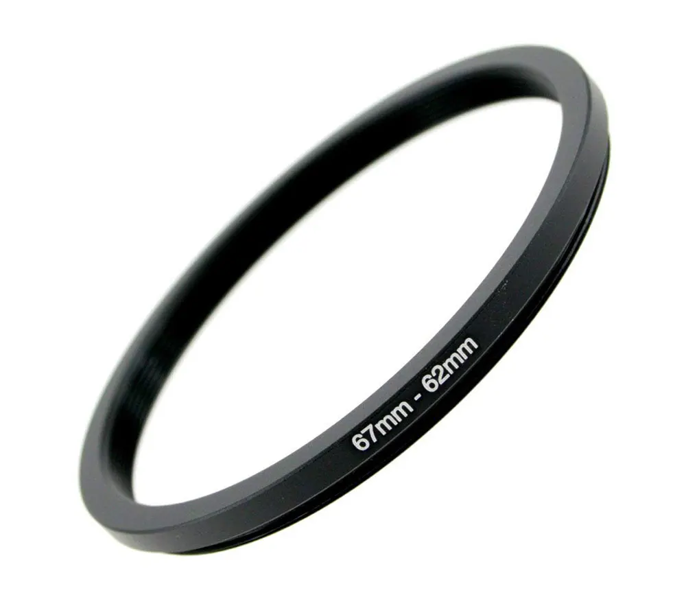 8 PCS Aluminum Step Up Rings Universal Lens Adapter Filter Set 82-77 77-72 72-67 67-62 62-58 58-55 55-52 52-49mm (9)
