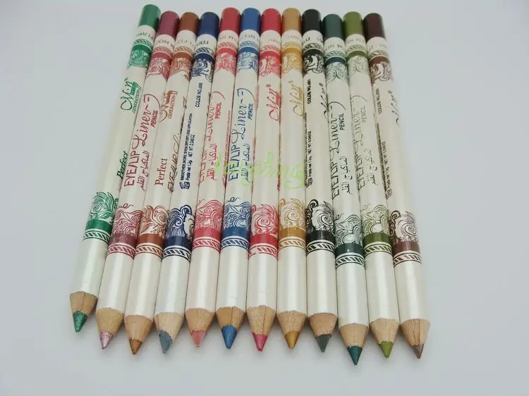 12pcs set 12 Color Cosmetics font b Makeup b font Pen Waterproof Eyebrow Eye Liner Lip