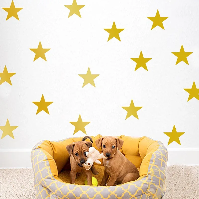 

Baby Kindergarten Room Stars Wall Sticker Baby Shower Home Decorative Decals Kids Childrens Bedroom Art Wall Stickers Wallpaper