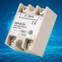 Relay Module SSR-60DA Solid State Relay DC 3 - 32V Sealed 60A Solid State Relay solid state physics simulations