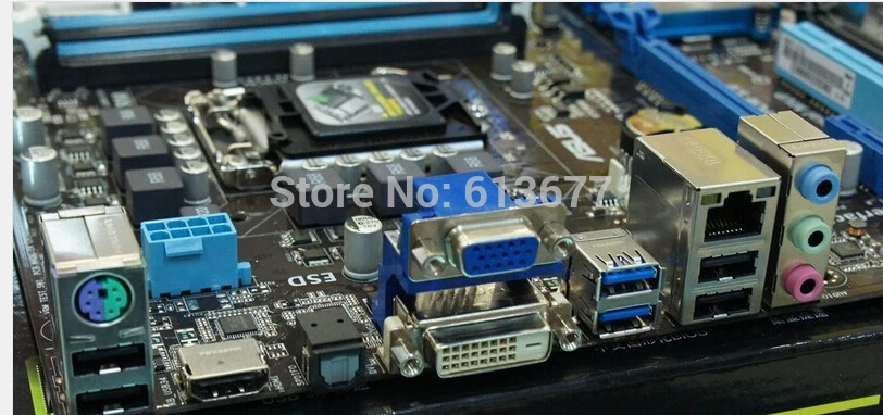  Asus P8Z77-V LX original mainboardDDR3 LGA 1155 32GB for I3 I5 I7 CPU Z77 used Desktop Motherboard 