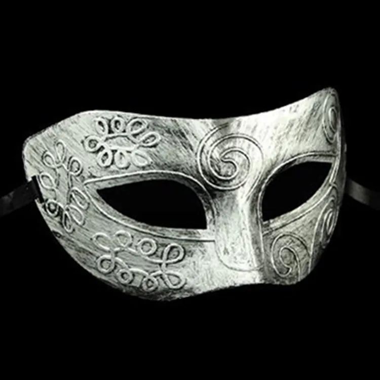 halloween dance party retro mask vintage antique decoration mens half face mask venetian mardi gras masquerade party mask (2)