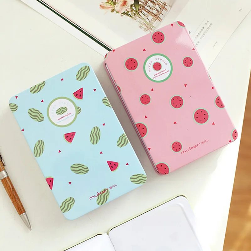 漫画スイカ鉄カバー A6 かわいい色空白ページ ノートブック ジャーナル メモ帳メモ パッド ハードカバー紙外箱dn1685 A6 Bag A6a6 Cluster Aliexpress