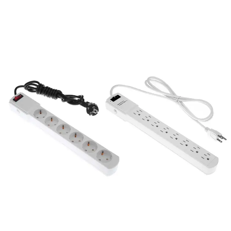 

6 Outlet AC 110-240V Socket Infrared Remote Control Smart Socket Adapter US/EU Plug Home Multifunction Sockets Auto Off