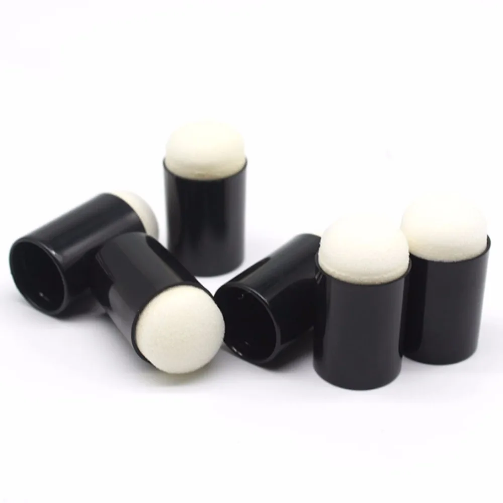 

10pcs/lot Sponge Finger Daubers Foam Finger Painting Craft Set Finger Paint Drawing Sponge Foam Finger Chalk Ink