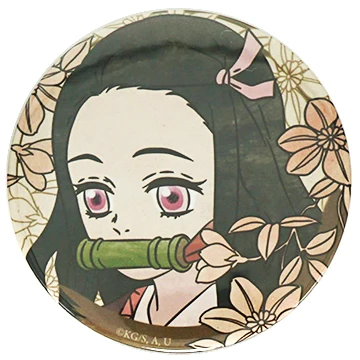 Убийца демона: Kimetsu no Yaiba значок аниме Kamado Tanjirou Nezuko Kibutsuji Muzan Kanawo Sabito металлический значок брошь на булавке - Окраска металла: 02 Kamado Nezuko