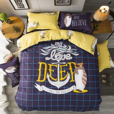 

Svetanya Bohemian bedding set queen double size sheet+duvet cover+pillowcase 4pcs cotton bedlinen sets