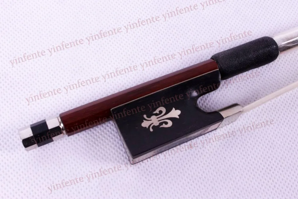 

New 4/4 Violin Bow Brazil Wood High quality Silver Color Bow string