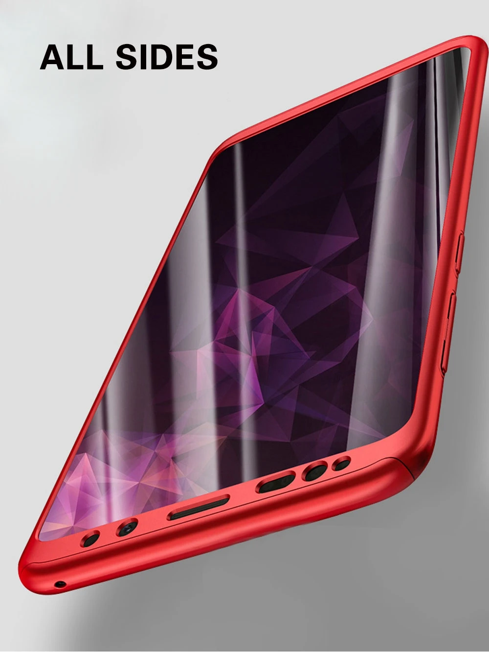 360 полный защитный чехол для телефона Samsung Galaxy S9 S8 S10 Plus S7 Edge противоударный A5 Note 9 8