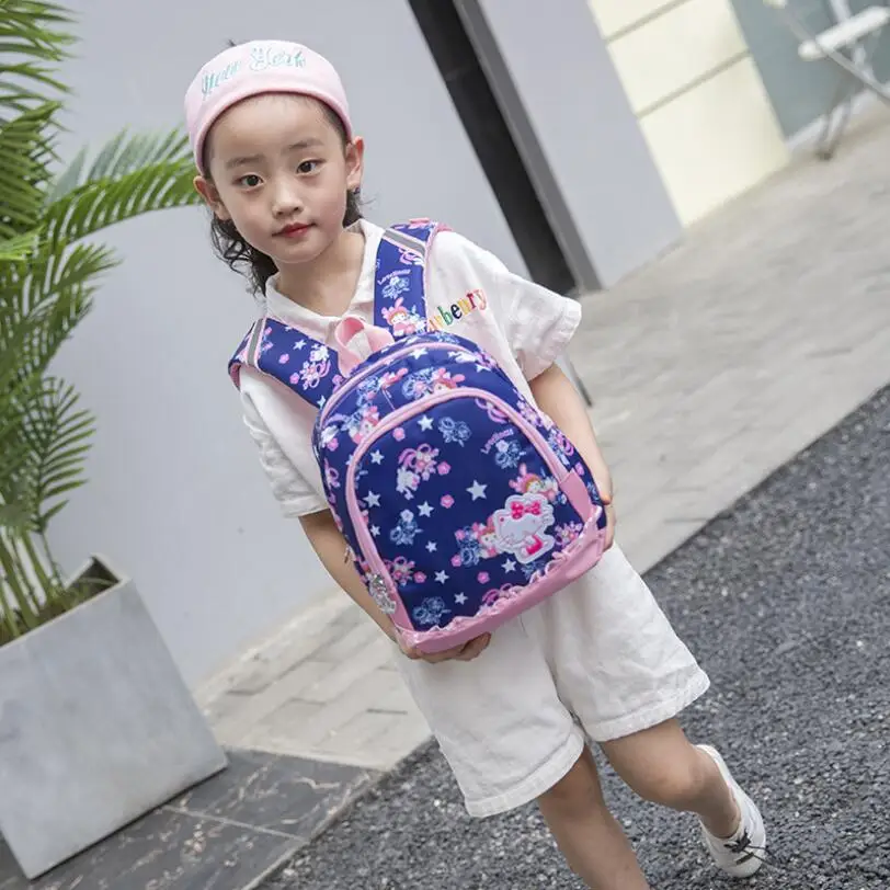 

Cute Hello Kitty Baby Kindergarten Preschool Backpack Kids Bag Schoolbag Children School Bags for Girls Rucksacks