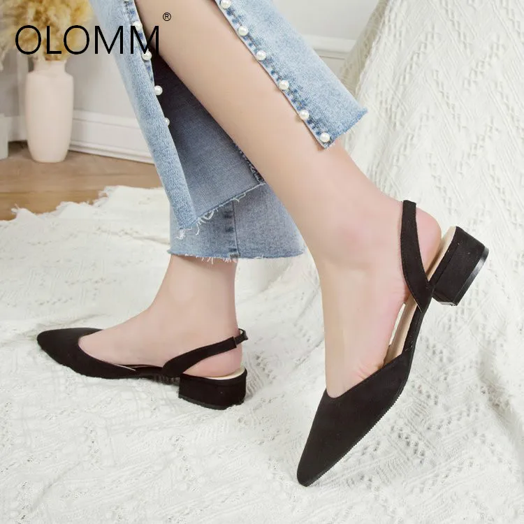 

2019 autumn new pointed suede casual ladies shoes sexy heels red bottom high heels zapatos de mujer