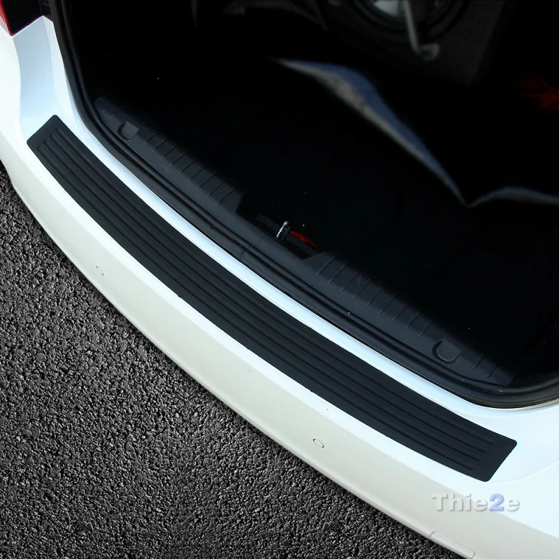 Автомобильные наклейки Стайлинг заднего бампера Резиновая лента для Mitsubishi asx lancer