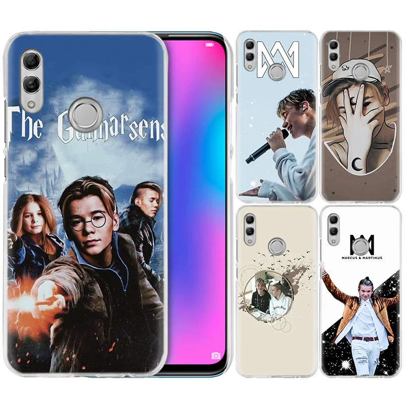 Чехол Маркус и Мартинус для huawei Honor 8X Y9 20 9 10 Lite Play 8C 8A Pro V20 20i Y6 Y7 Y5 Жесткий ПК Модный чехол для телефона