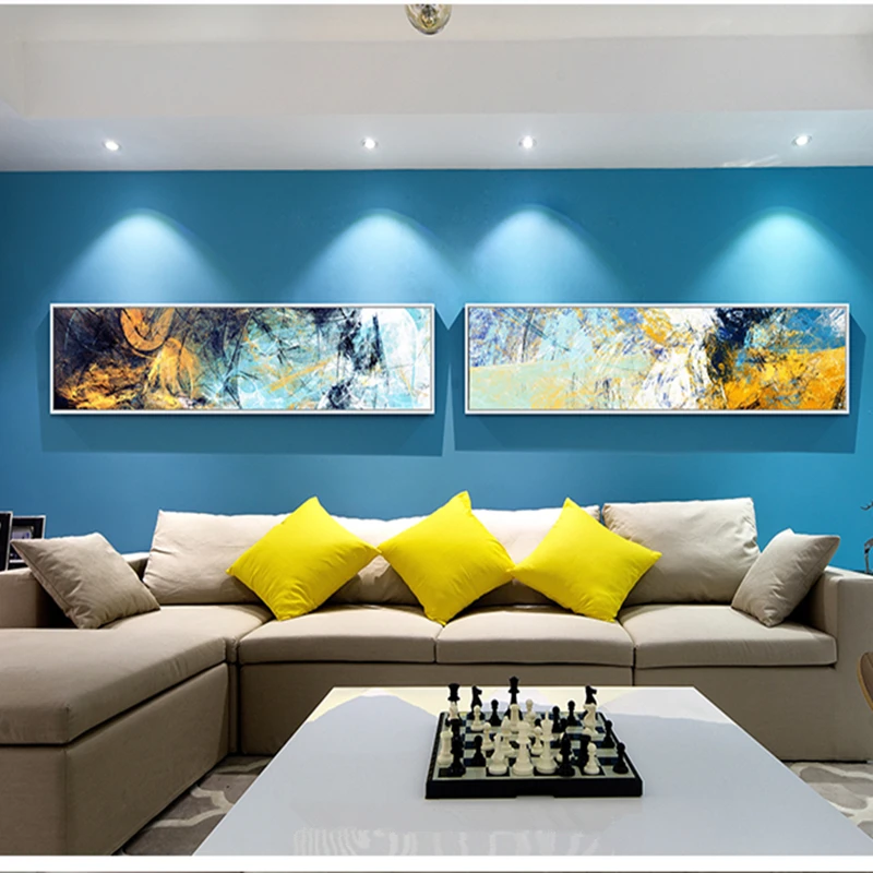 Günstige Ölgemälde auf Leinwand Drucke Moderne Abstrakte Wand Kunst Bild HD Europäische Wohnkultur Wohnzimmer Schlafzimmer Dekorative Malerei