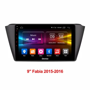 

9 inch 2GB RAM+32GB ROM Android 6.0 Octa 8 Core Car DVD Player For Skoda Fabia 2015 2016 GPS Navigation Radio Stereo TPM
