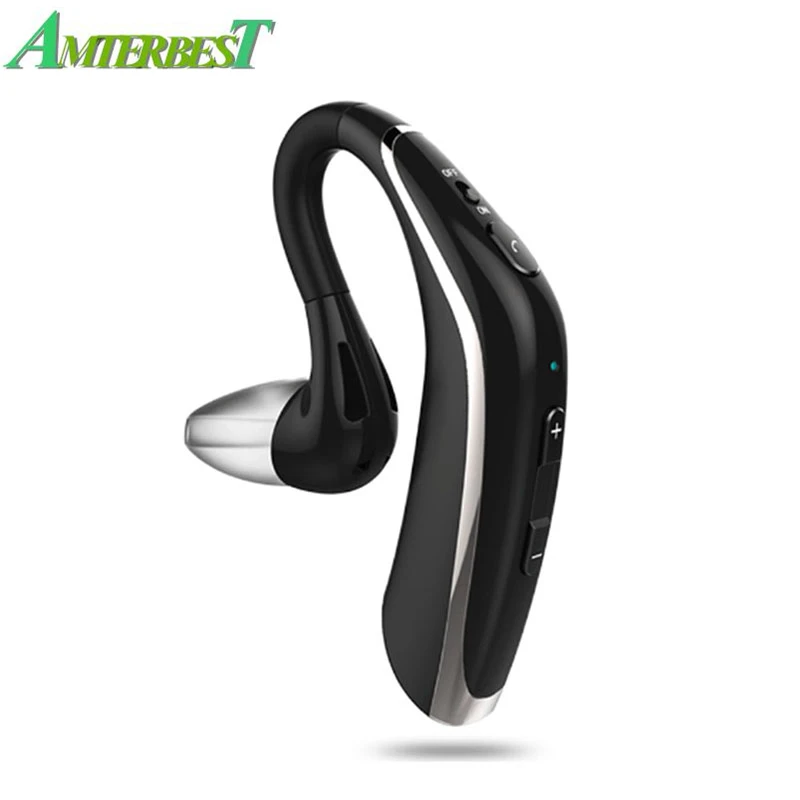 

AMTERBEST U5 IPX5 Waterproof Wireless Bluetooth Headphones Noise Cancelling Sports Earphone Headset with Microphone for Phones