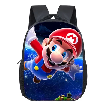 

Anime Sonic Boom / Mario Backpack Students School Bags Cartoon Boys Girls Kindergarten Backpacks Children Bag Kids Best Gift Bag