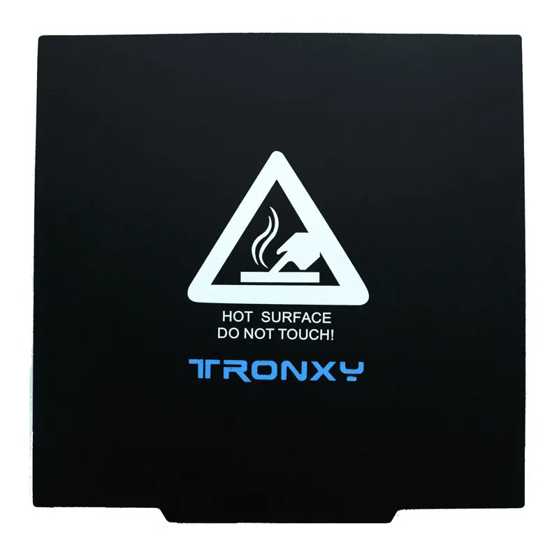 Tronxy 330*330 drukarka 3D naklejka magnetyczna 3D drukuj ciepła gorące łóżko płyta powierzchniowa elastyczne platformy podwójna taśma podgrzewane łóżko naklejka|Części i akcesoria do drukarek 3D| - AliExpress