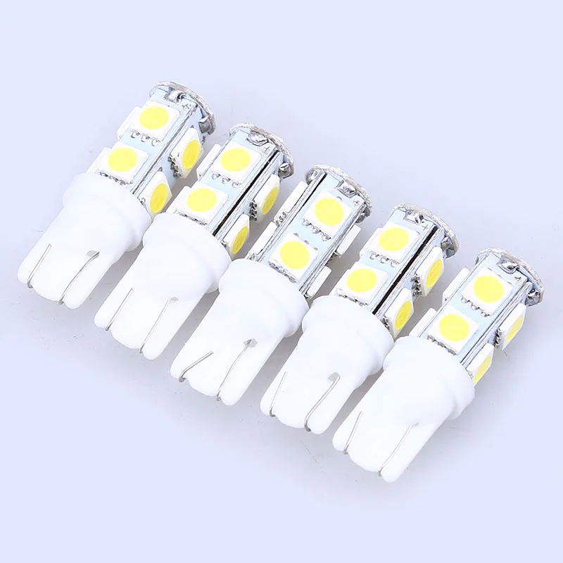 Автомобильный светильник POSSBAY ing 9SMD T10 5050 дюйма светодиодная лампа для автомобиля