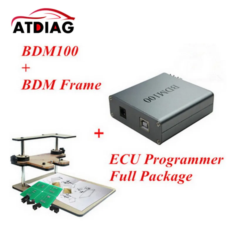 

Newest V1255 BDM100 Universal Programador ECU Programmer BDM 100 + BDM Frame With Adapters Set Fit Original FGTECH