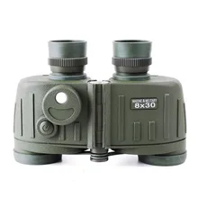 HD 8X30 General Tactical Binoculars Rangefinder Compass telescope binocular with Army binoculars waterproof compass for Hunting