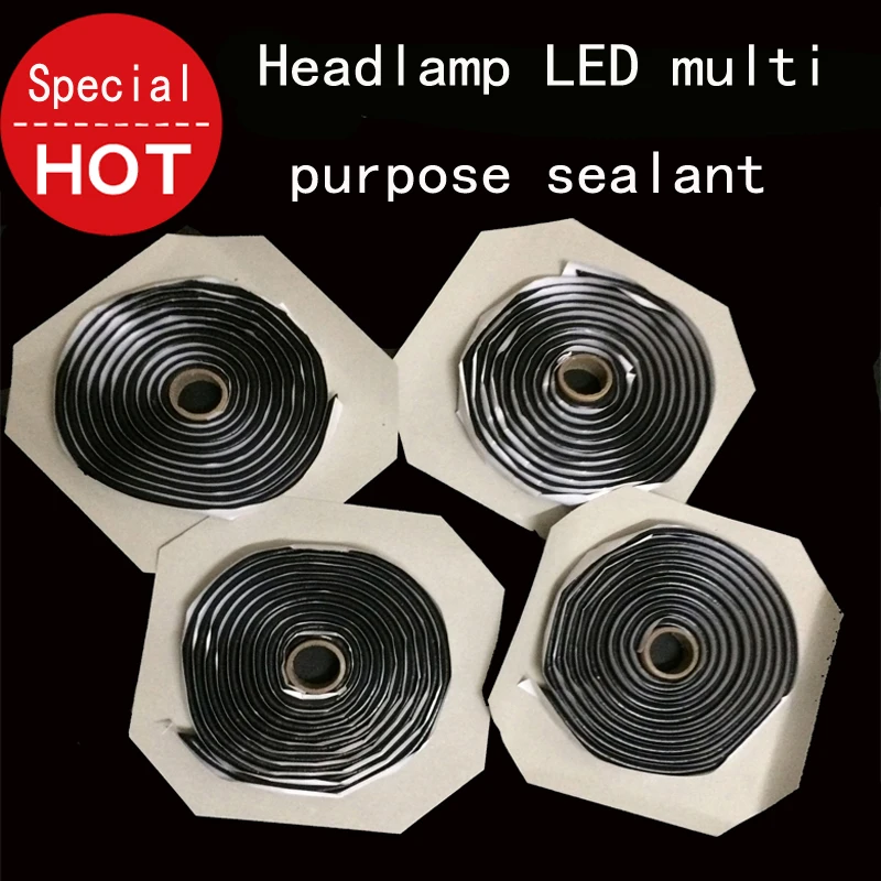 Car headlight sealant Black Snake Butyl Synthetic Rubber Glue Headlight
