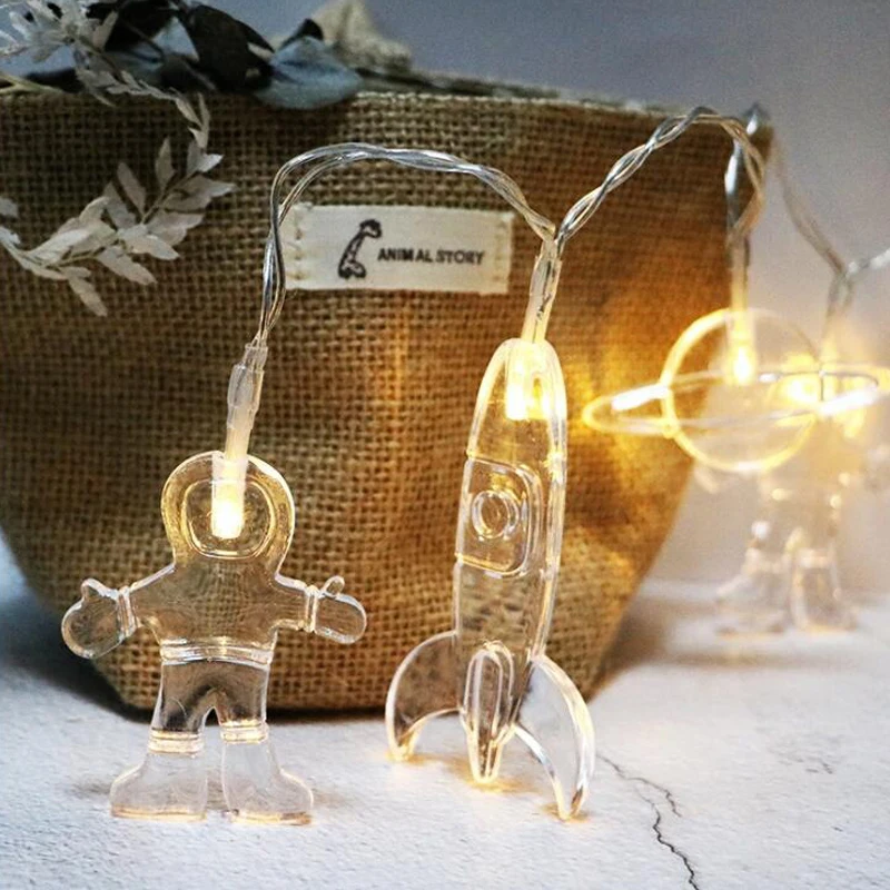  LED Christmas Lights Spaceman Light String Battery Fairy Lights 1020Led String Wedding Children Birthday Decor Party Supplies (6)