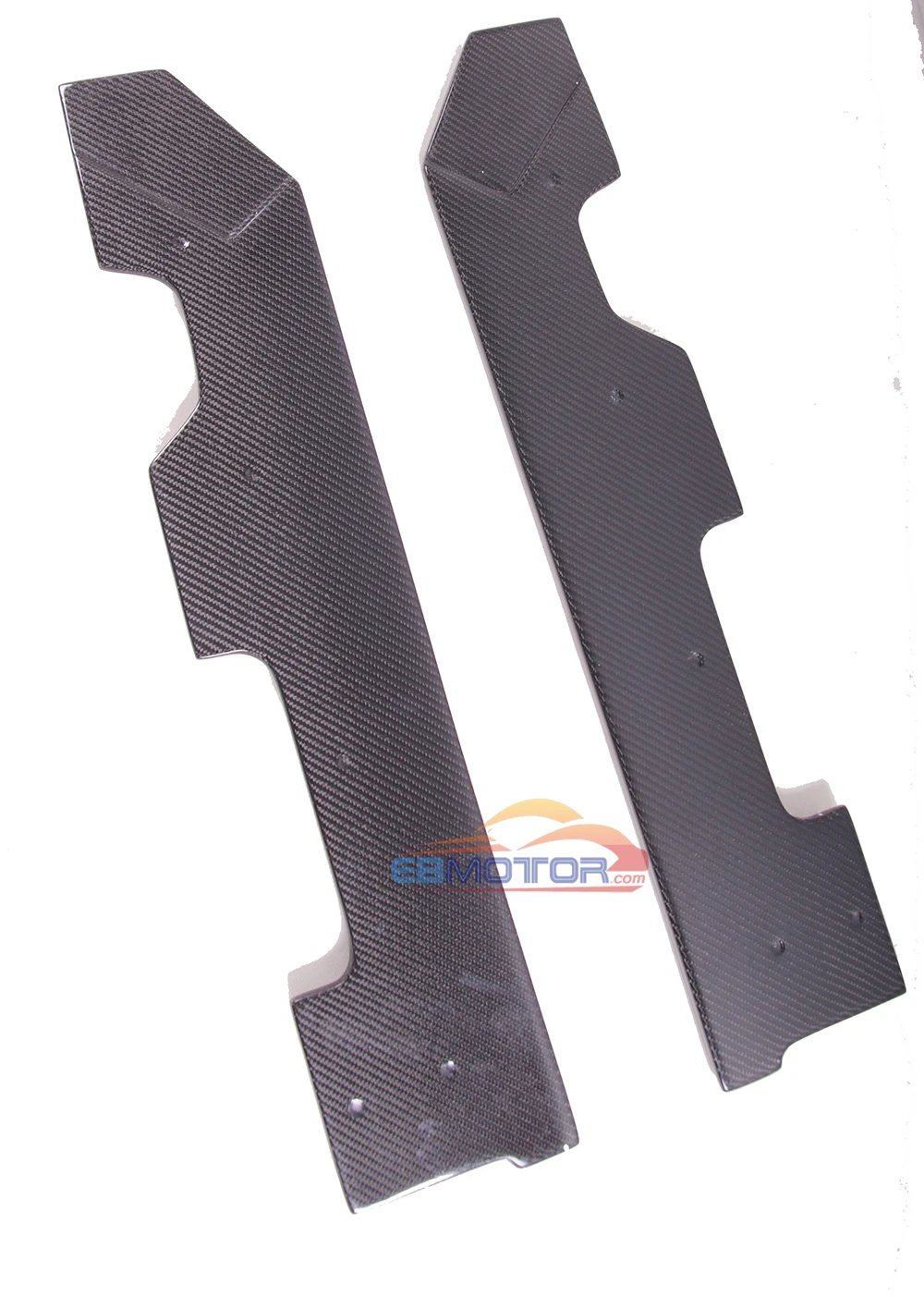 ebmotor-com Real Carbon Fiber side skirts spoiler splitter 4pcsSet For Benz W212 E63 AMG 11-14  23_4086