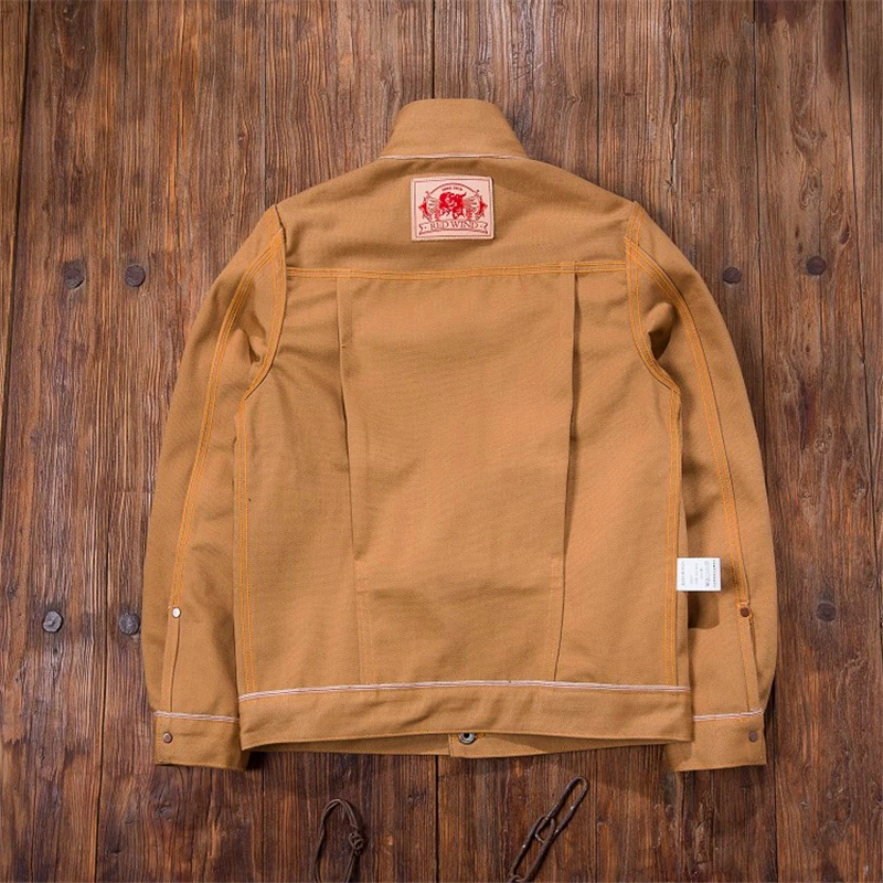 Promo Read Description! Asian size cotton 15 oz denim jacket casual stylish raw unwashed denim coat RS-0004