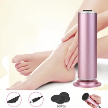 Электрический прибор для удаления мозолей, уход за ногами, средство для очистки сухой и твердой омертвевшей кожи, пилочка для ног, отшелушивающий шлифовальный инструмент для чистки пятки