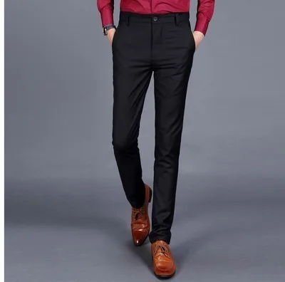 Pants Men Party Dresses Office Trouser 