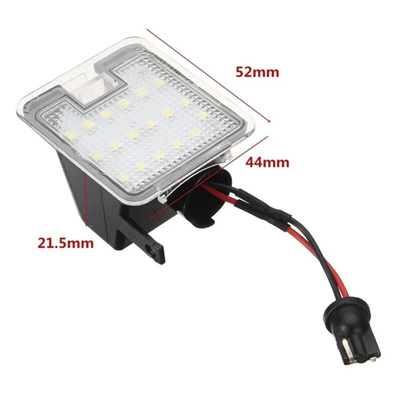 

2x High Bright Led under mirror Light Auto Replacement LED Puddle Lights mk4 IV 07-2014