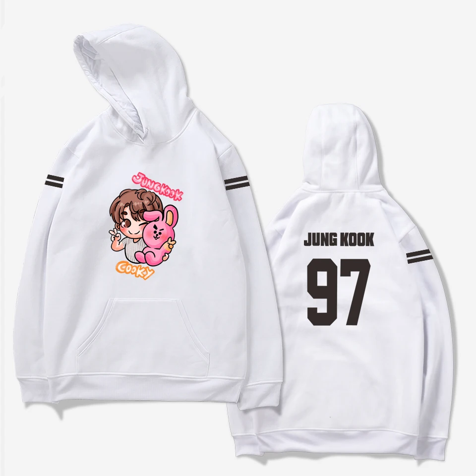 aikooki hoodies women Bangtan Boys Kpop idol Hoodies Sweatshirts Autumn Streetwear Fans Hoodies Cap Casual Clothes Plus Size