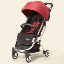 

Super Light Baby Stroller Fold Ultra Compact Baby Pram Lightweight Comfort Folding Carriage Stroller with Straps