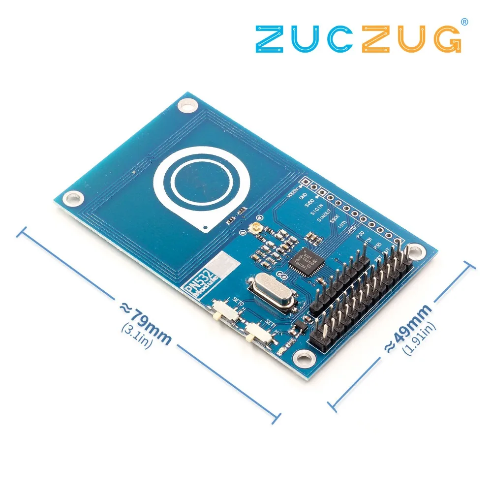 PN532 NFC точный RFID IC кард ридер модуль 13 56 МГц для Arduino Raspberry PI|Интегральные схемы| |