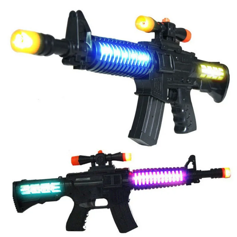 

Children Cute Little Gunman Electric Toy Gun Boy Girl Sound and Light Parent-child Interactive Game Mini Fun Toy Children's Toys