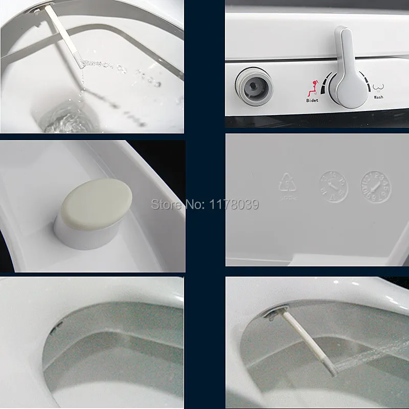 Купить разнообразие стилей u/v/o тип утолщенной smart крышка туалет ...