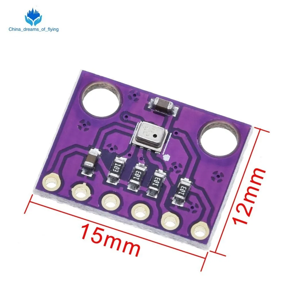 I2C/SPI BMP280 3,3 цифровой атмосферное давление, высота над уровнем моря датчик с высокой точностью атмосферное модуль для arduino заменить BMP180